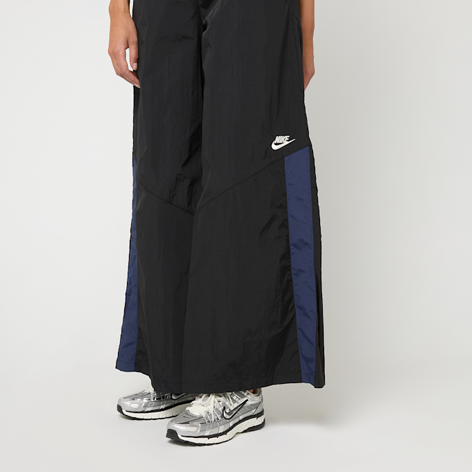 Nike W NSW WIDE LEG WVN PANT black/midnight navy/sail nero 48566 4