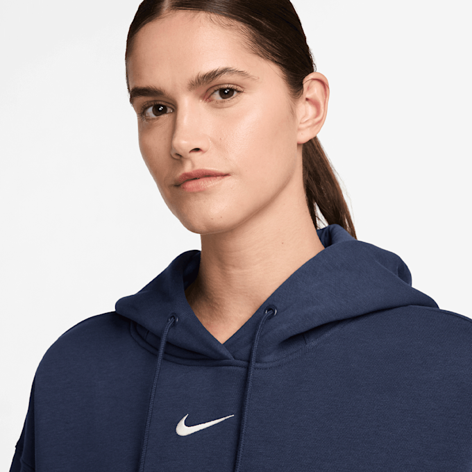 Nike Sportswear Fleece Oversize Hoodie bleu 48439 3
