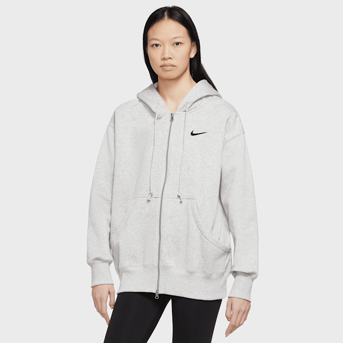 Nike Sportswear Phoenix Fleece Full-Zip Oversize Hoodie grijs 48436 1