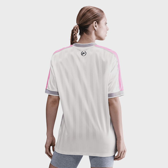 Nike W NSW V NECK JERSEY sail/playful pink/college grey/black lichtroze 48441 2