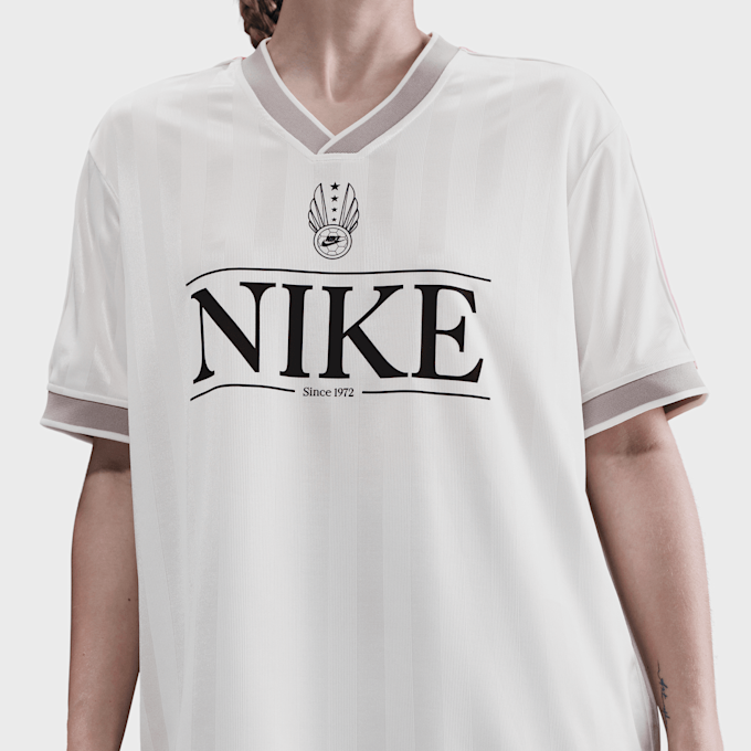 Nike W NSW V NECK JERSEY sail/playful pink/college grey/black lichtroze 48441 3