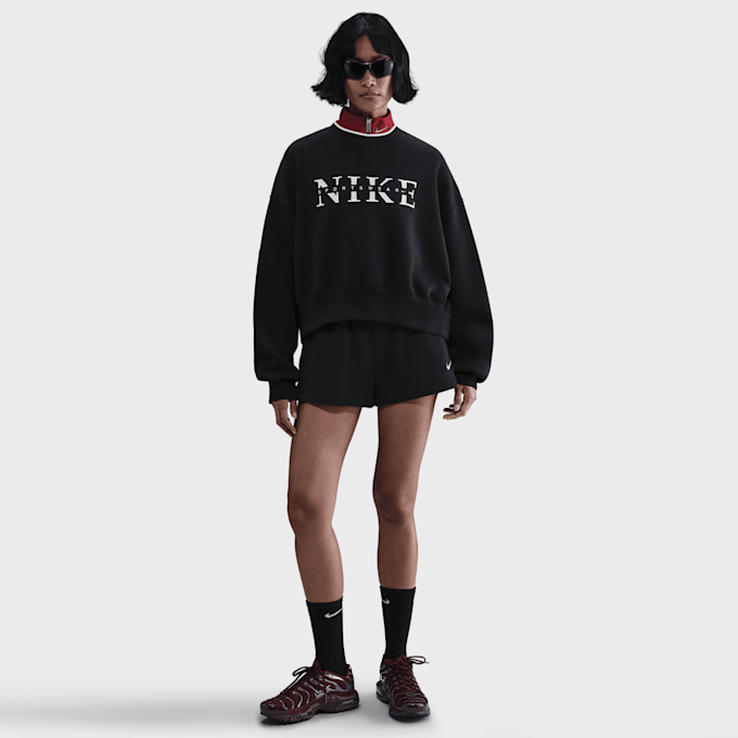 Nike Sportswear Phoenix Fleece Crew GLS roza 48447 5