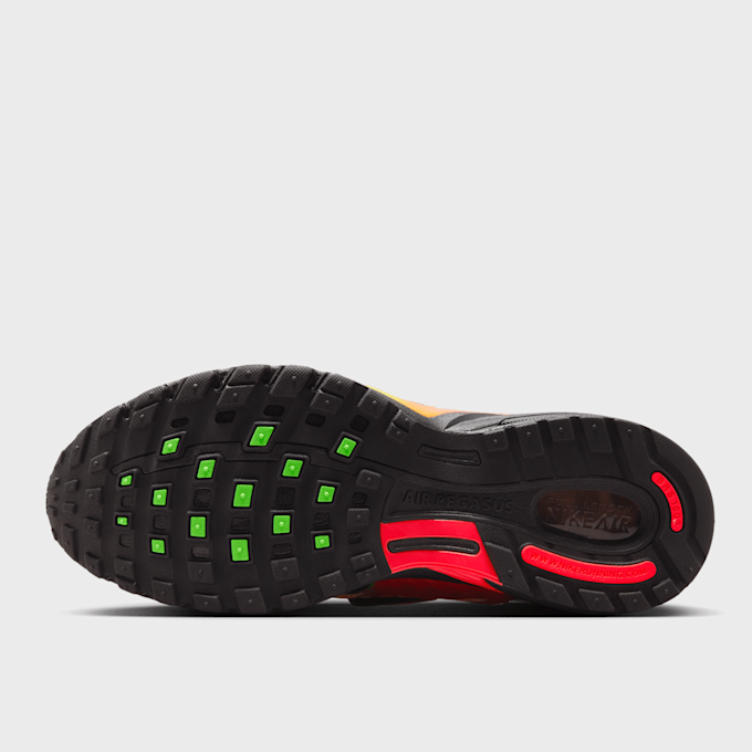 Nike Air Pegasus Wave SE black/black/bright crimson/green strike zwart 48516 3