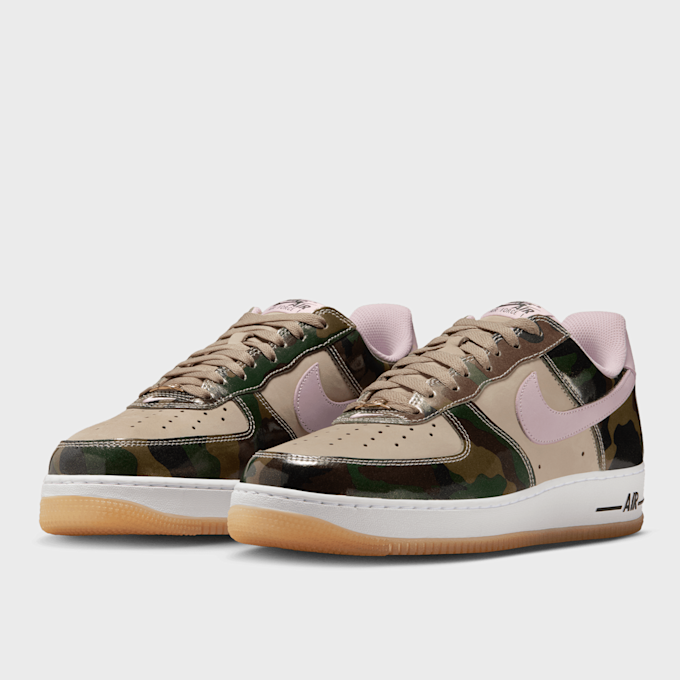 Nike Air Force 1 Low Retro desert khaki/pink foam/black/white camo 48491 4