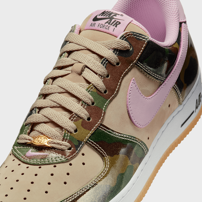 Nike Air Force 1 Low Retro desert khaki/pink foam/black/white camo 48491 7