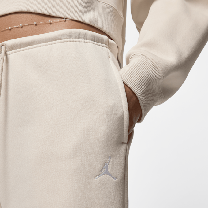 Jordan Brooklyn Fleece Open-Hem Pants bege 48453 3