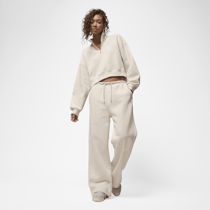 Jordan Brooklyn Fleece Open-Hem Pants bege 48453 4