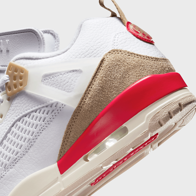 Jordan Spizike Low bianco 48610 8