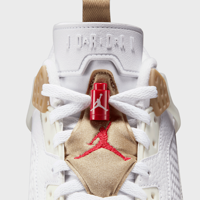 Jordan Spizike Low bianco 48610 9