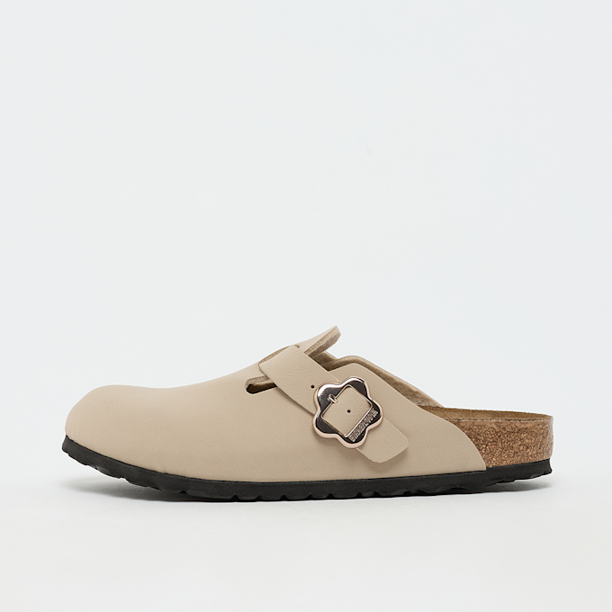 Birkenstock Boston Flower Buckle beige 49639 1