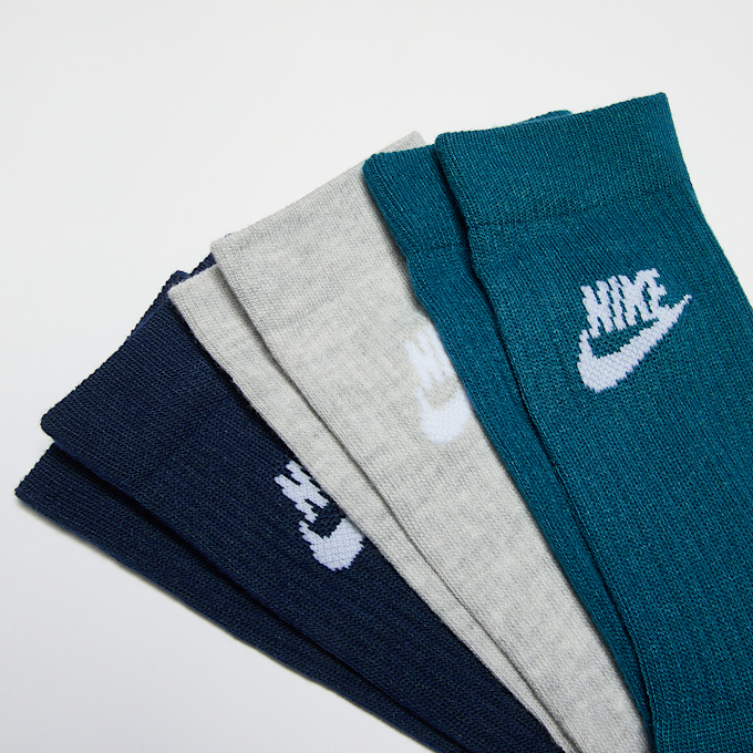 Nike 3 PACK - Nike Sportswear Everyday Essential  blue/grey/ multicolor 48675 2