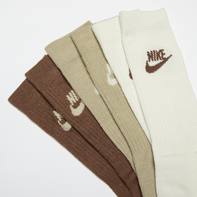 Nike 3 PACK - Nike Sportswear Everyday Essential  offwht/beige/brown multicolor 48673 2