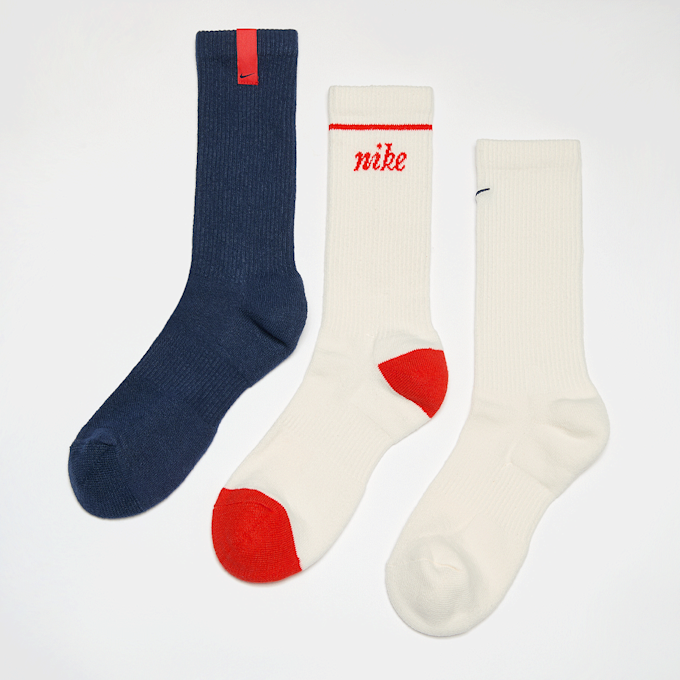 Nike 3 PACK - U NK ED PL CSH CRW  144 WGFX off wht/red/blue multicolor 48678 1