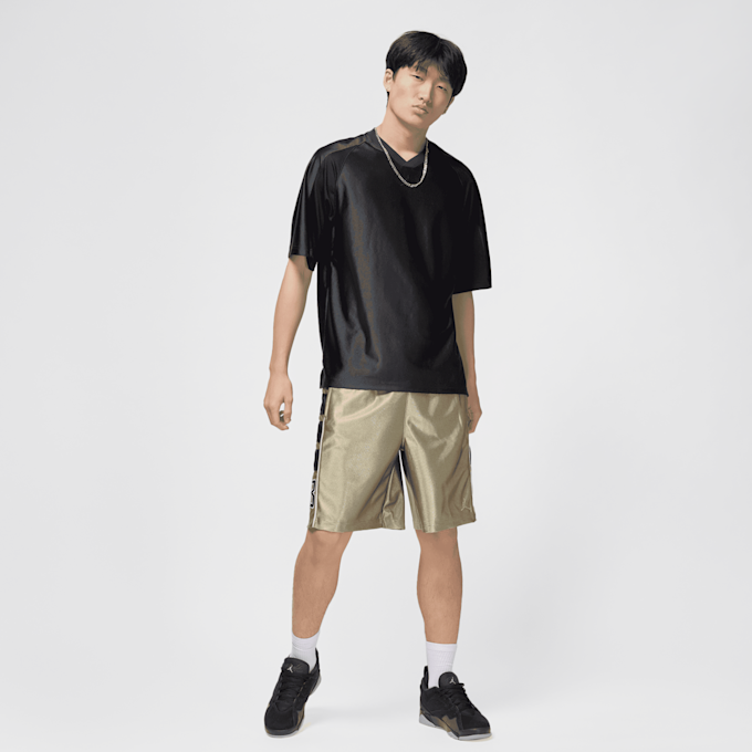 Jordan Brooklyn Cat Scratch Shorts bege 48704 7