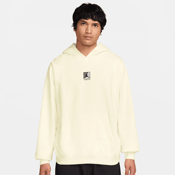 Jordan Brooklyn Graphic Pullover Hoodie grijs 48705 2