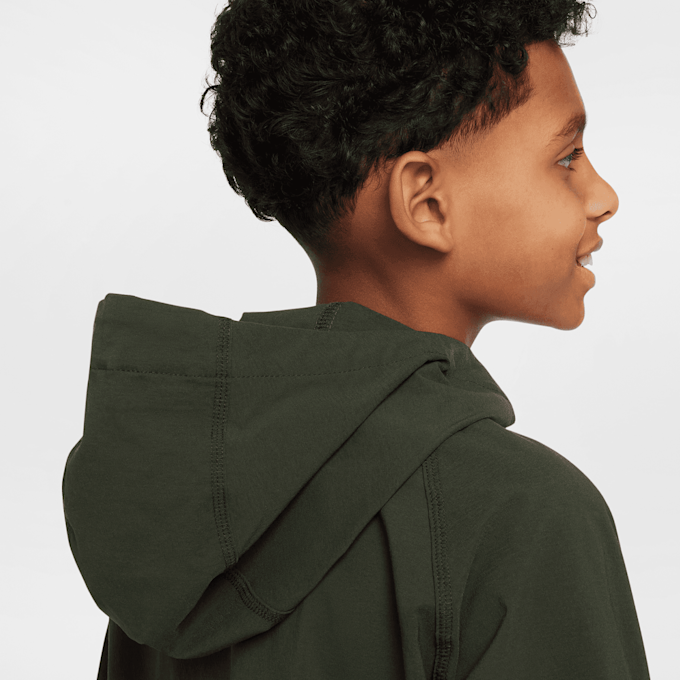 Nike Sportsweat Tech Woven Full Zip Jacket vert 48742 8