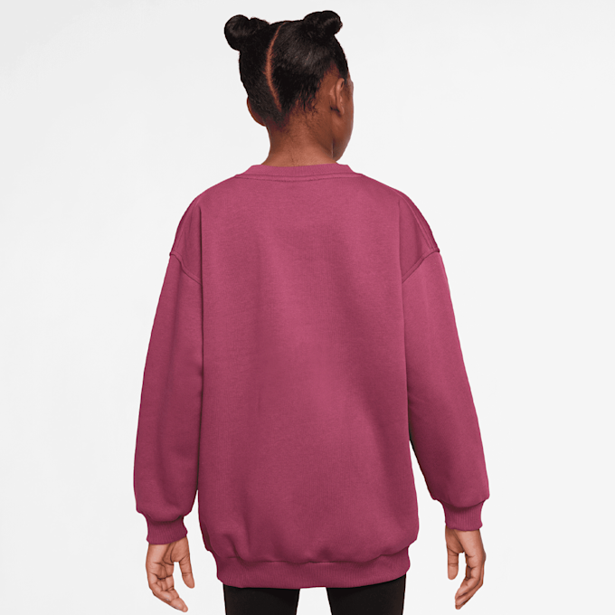 Nike Sportswear Club Fleece Oversized Crew czerwony 48748 2