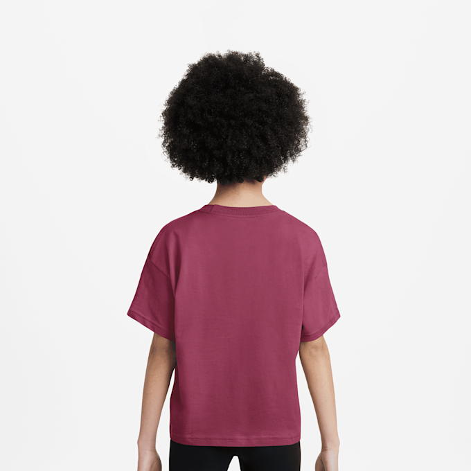 Nike Sportswear Tee Boxy Essential Low Brand Read rood 48752 2