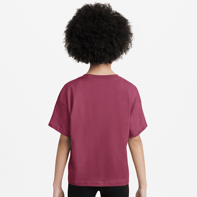 Nike Sportswear Tee Boxy Essential Low Brand Read rot 48752 2