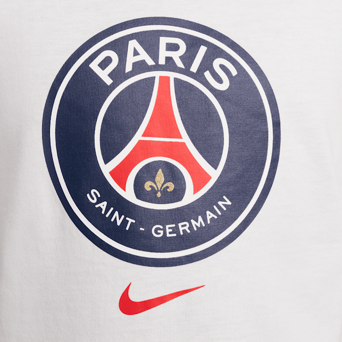 Nike PSG Crest Tee biały 48765 4