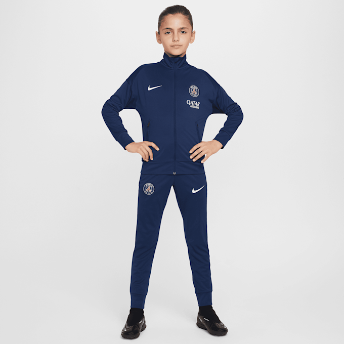 Nike Paris Saint-Germain Academy Pro Nike Dri-FIT Soccer Knit Tracksuit bleu 48766 1
