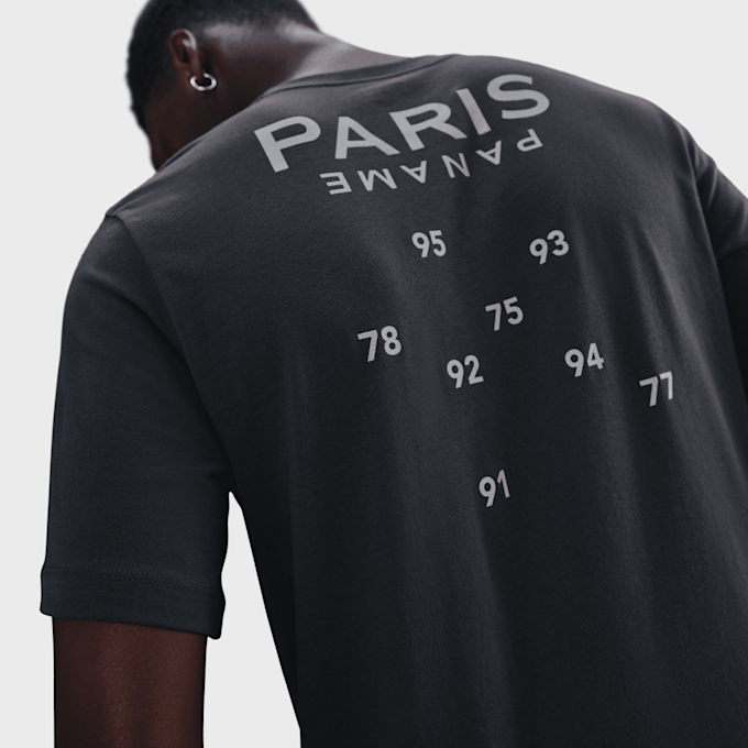 Nike PSG Paname Tee cinzento 48787 4