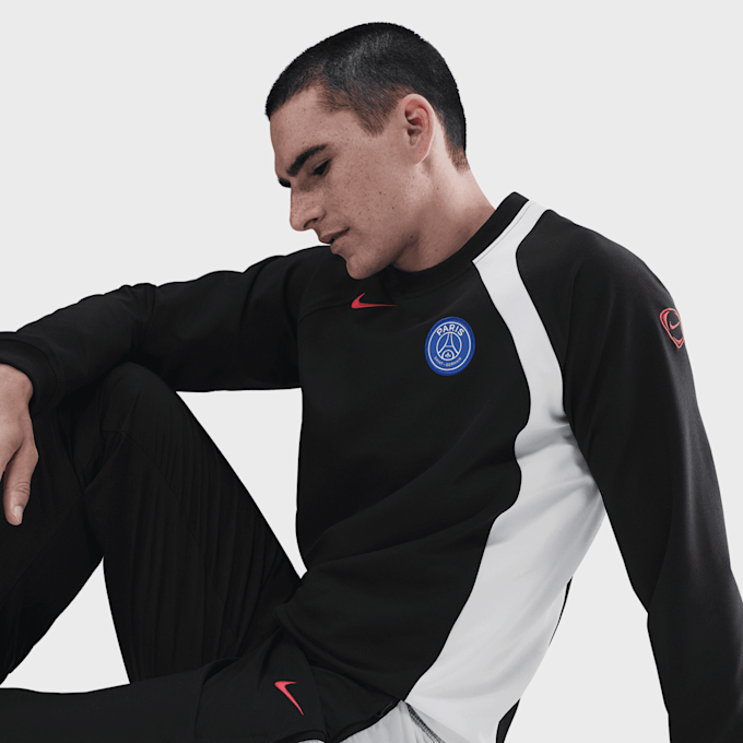 Nike PSG T90 Crew Top 3R Graphic zwart 48790 5
