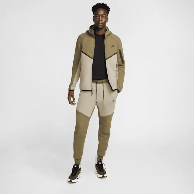 Nike Tech Fleece Full Zip Windrunner Hoodie vert 48809 8