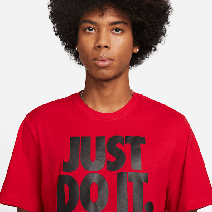 Nike Sportswear Tee Fran JDI Verbiage vermelho 48831 3