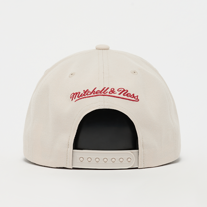 Mitchell & Ness TEAM NAME PRO CROWN NBA CHICAGO BULLS bone beige 48911 2