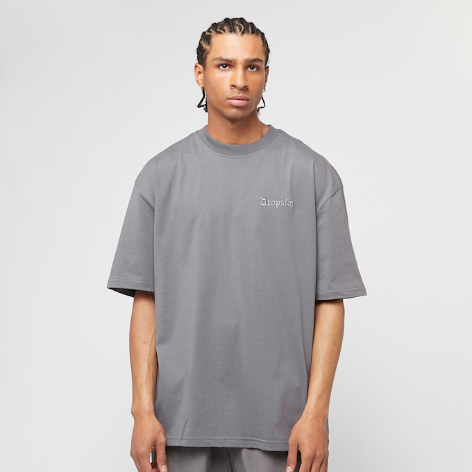DropSize Heavy Oversized Eagle T-Shirt grijs 48845 2