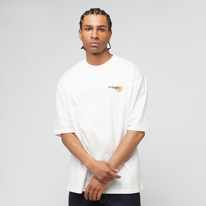 DropSize Heavy Oversized Orange Lemonade T-Shirt wit 48852 2