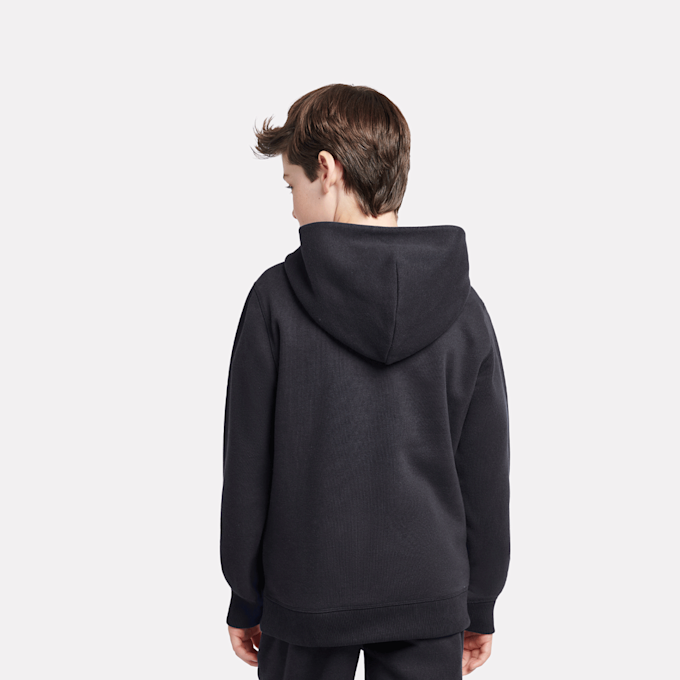 New Balance Boys French Terry Small Logo Hoodie noir 48980 3