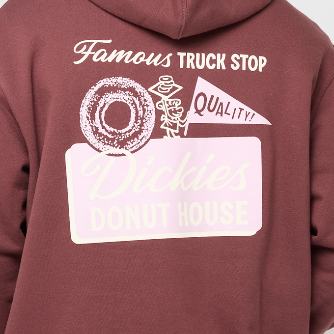 Dickies Donut House Hoodie czerwony 49005 4