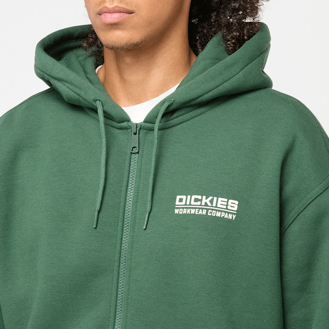 Dickies BOLIVAR FZ HOODIE pine needle green vert 49006 3