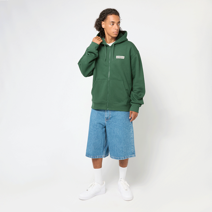 Dickies BOLIVAR FZ HOODIE pine needle green vert 49006 5