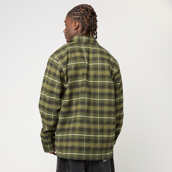 Dickies FOREST CHECK SHIRT cypress azul 49011 2