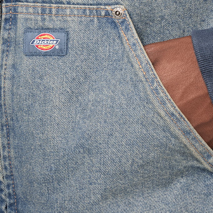 Dickies Hilham Hooded Jacket azul 49015 3