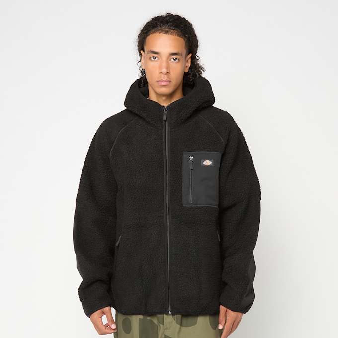 Dickies Central High Pile Hooded crna 49021 1