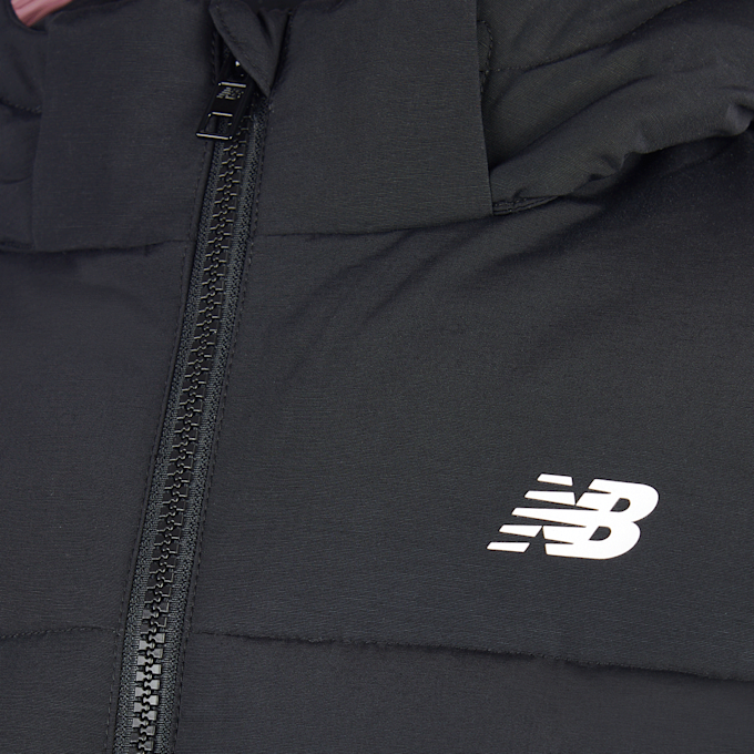 New Balance Wide Baffle Puffer Coat czarny 49054 4