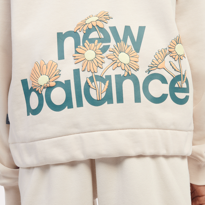 New Balance Premium Borg Fleece Zip Thru Funnel zielony 49059 6