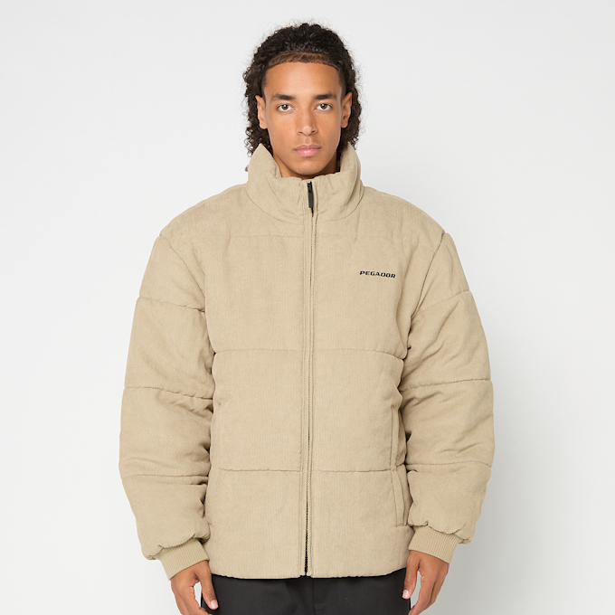 Pegador Solin Cord Puffer Jacket bež 49073 1