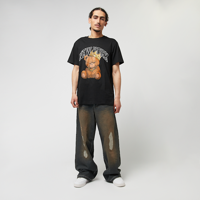 Mister Tee NY Crowned Bear Tee schwarz 49133 4
