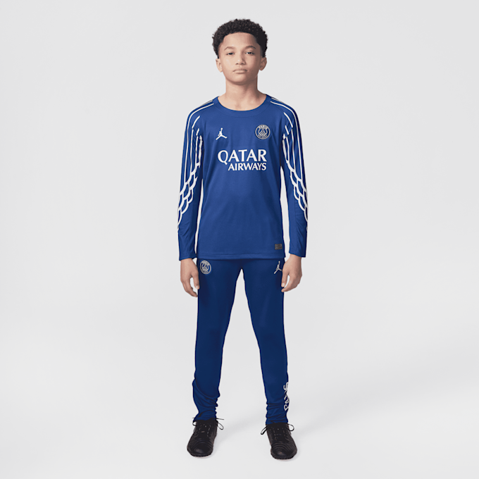 Jordan PSG Nike Dri-Fit Jersey Shortsleeve Stadium Fourth azul 49130 8
