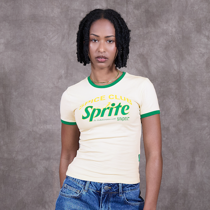 Sprite x SNIPES Spice Club Baby Tee bež 49148 1