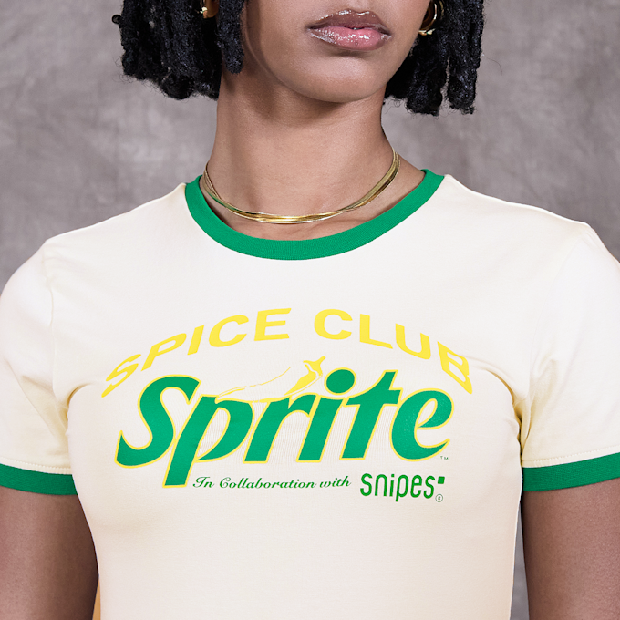 Sprite x SNIPES Spice Club Baby Tee bež 49148 3