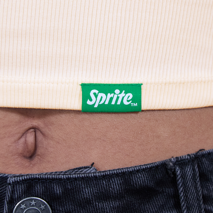 Sprite x SNIPES Lingual Rib Tank Top bež 49149 4