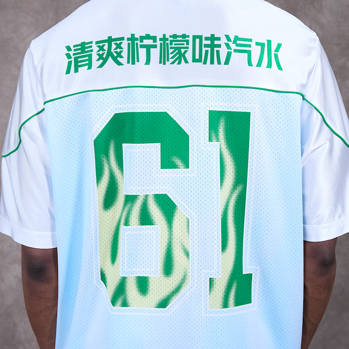 Sprite x SNIPES Flame Football Jersey bleu 49168 7