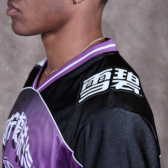 Sprite x SNIPES Ripple Football Jersey pourpre 49172 6
