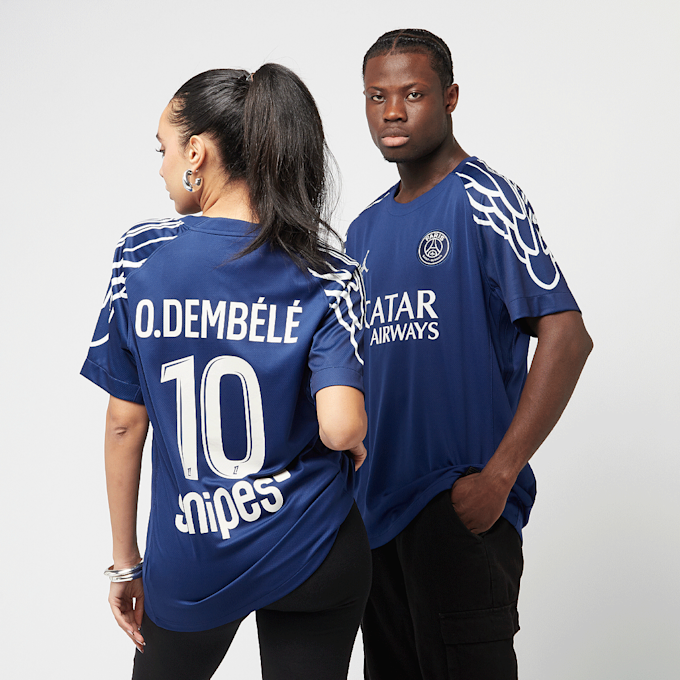 Jordan Dembélé / No. 10 / PSG Nike Stadium Fourth 2024/25 bleu 49211 1